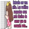 Extraño ser una
nifia. Las rodillas
raspadas eran
más fáciles de
sanar que un
corazón roto.c
