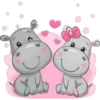 Sticker tiernos 1 18