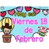 O
of
Lamaestrakittyna
Hoy es!
Viernes 18
00
de
Febrero