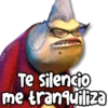 Te silencio
me tranquiliza