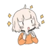 @stickersLine Calm girls sticker (part 1) 9