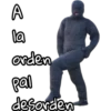 A
la
orden
Pal
desorden