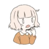 @stickersLine Calm girls sticker (part 1) 13