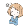 @stickersLine Calm girls sticker (part 1) 14