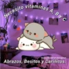 Necesito vitaminas A, By C
@cats4mood en Instagram
Abrazos, Besitos y Cariñitos.