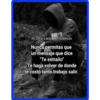 Al Otro Lado Del Silencio
Nunca permitas que
un mensaje que dice
"Te extraño"
Te haga volver de donde
te costó tanto trabajo salir.