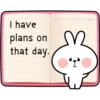 I have plans on that day.