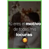 tú eres el motivo
de todas mis
locuras