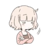 @stickersLine Calm girls sticker (part 1) 26