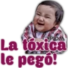 La loxica
le pegó!
OPIOJA