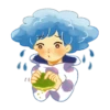 Weather people stamp 7