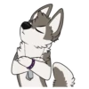 Toony husky 2 16