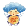 Weather people stamp 11