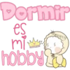 Dormir
es
misy
hobby
Amarey
