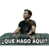¿QUÉ HAGO AQUÍ?
