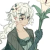 White Lily Cookie 17