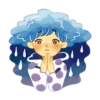 Weather people stamp 25