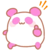 Pink panda 24