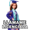 LLÁMAME
LICENCIADA
