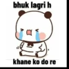bhuk lagri h khane ko do re