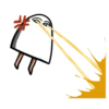 White lazy thing 12