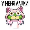 У МЕНЯ ЛАПКИ