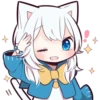White Kitten Girl 6