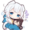 White Kitten Girl 7