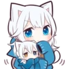 White Kitten Girl 8