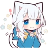 White Kitten Girl 15