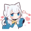 White Kitten Girl 17