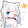 White Kitten Girl 18