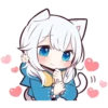White Kitten Girl 20