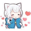 White Kitten Girl 21