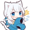 White Kitten Girl 23