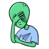 Tired alien 11