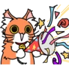 Wonderful orange cat 5
