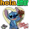 hola amor
Happy
Valentine's
Day