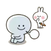 Spoiled rabbit & smile person 11