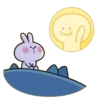 Spoiled rabbit & smile person 14