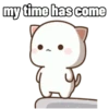 peach cute cat 7