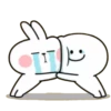Spoiled rabbit & smile person 20