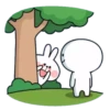 Spoiled rabbit & smile person 21