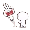 Spoiled rabbit & smile person 22