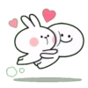 Spoiled rabbit & smile person 23