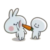 Spoiled rabbit & smile person 24