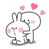 Spoiled rabbit & smile person 25