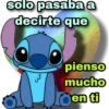 solo pasaba a
decirte que
سه
pienso
mucho
loen ti