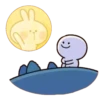 Spoiled rabbit & smile person 30