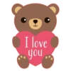 I love
you
